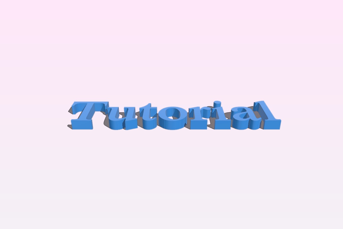 CAD tutorial