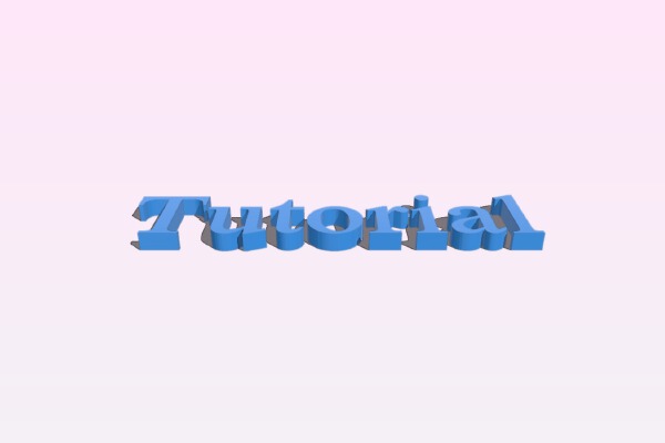 CAD tutorial | 3d print model