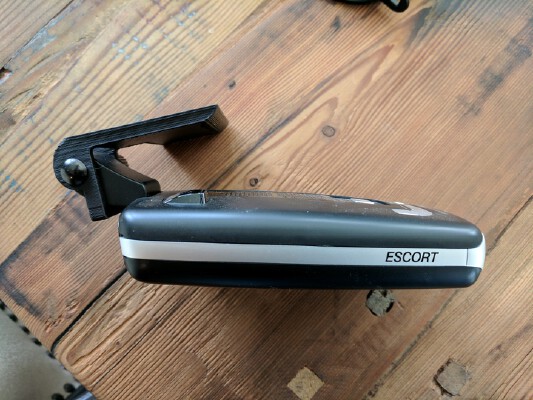 Escort Passport Max 2 Radar Mount for Tesla Model S | 3d print model
