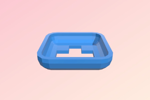 D-pad enclosure for 6mm momentary switches | 3d print model