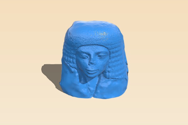 Statue of a Woman. Egyptian, New Kingdom, ca. 1550 B.C.-1070 B.C. | 3d print model