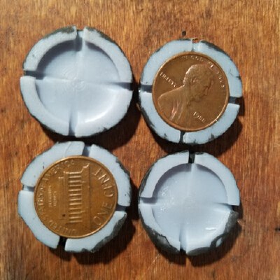 25mm miniature bases with penny insert | 3d print model