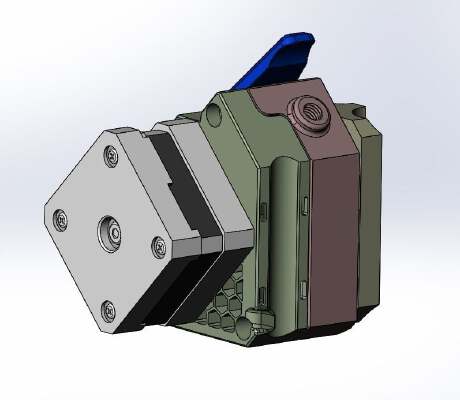 Prusa mini extruder Bondtech (BMG parts compatible) | 3d print model