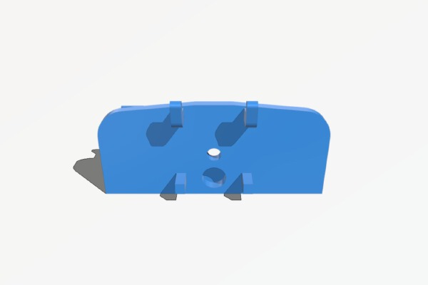 Vernier Calliper Peg Bracket  (with the power of magnetism) | 3d print model