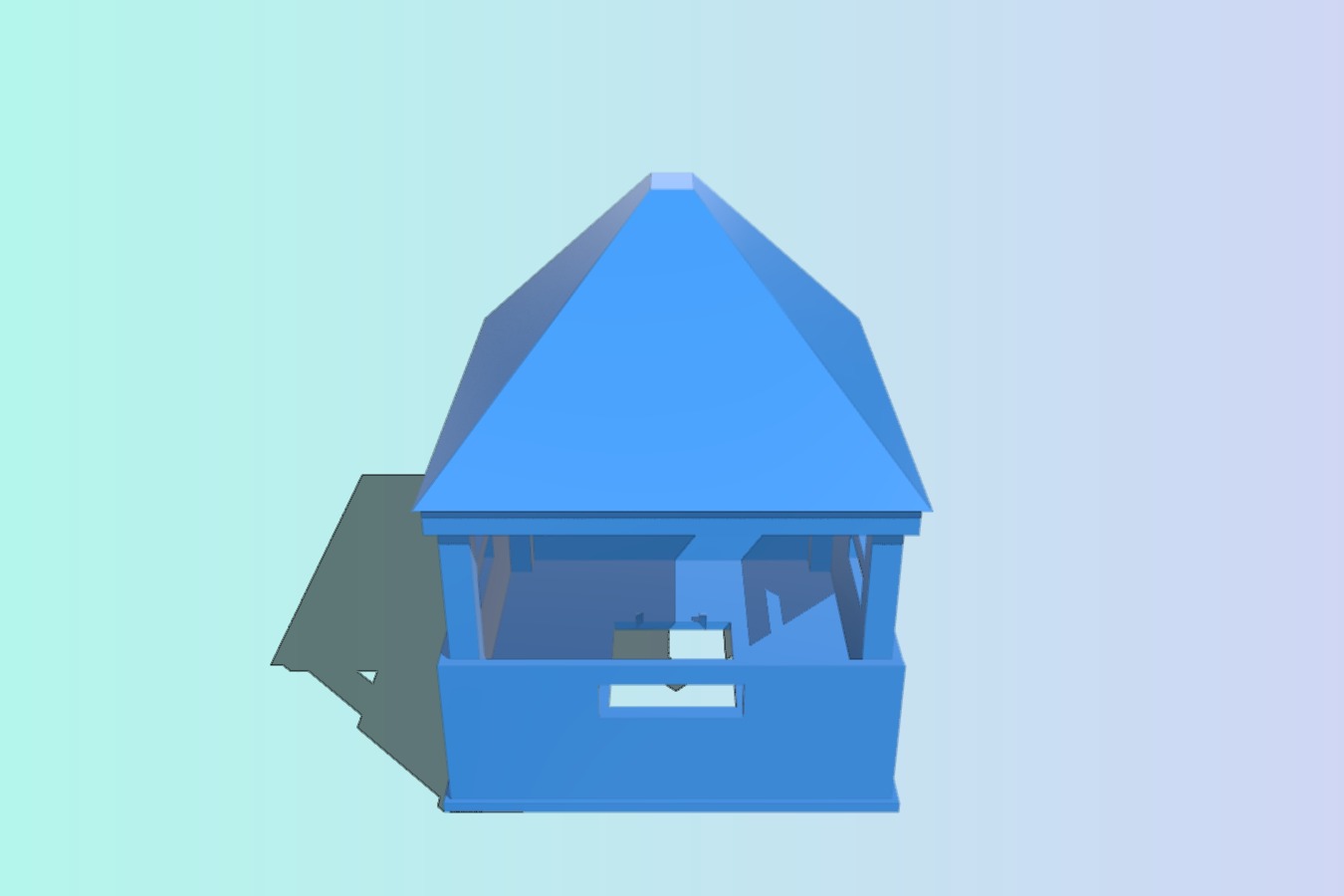 Wooden guard or Observation Tower