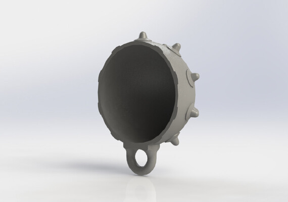 Sea mine for drain stopper | 3d print model