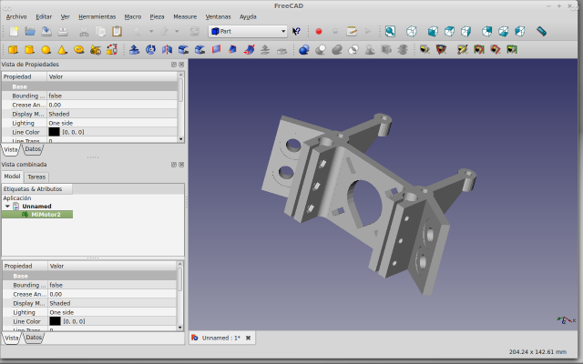 Rostock with screws | 3d print model
