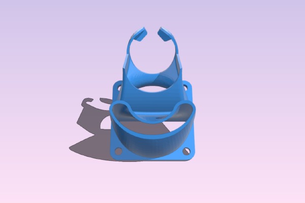 E3DV6FanDuctSHORT | 3d print model