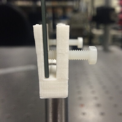 One-Axis Kinematic 50mm Optical Filter Holder | 3d print model