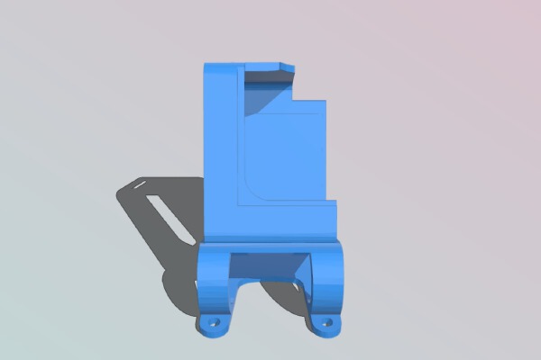GoPro Hero 8 Mount for TBS Source One v3 | 3d print model