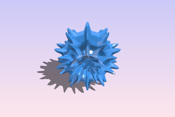 Sphere Harmonics form | 3d print model