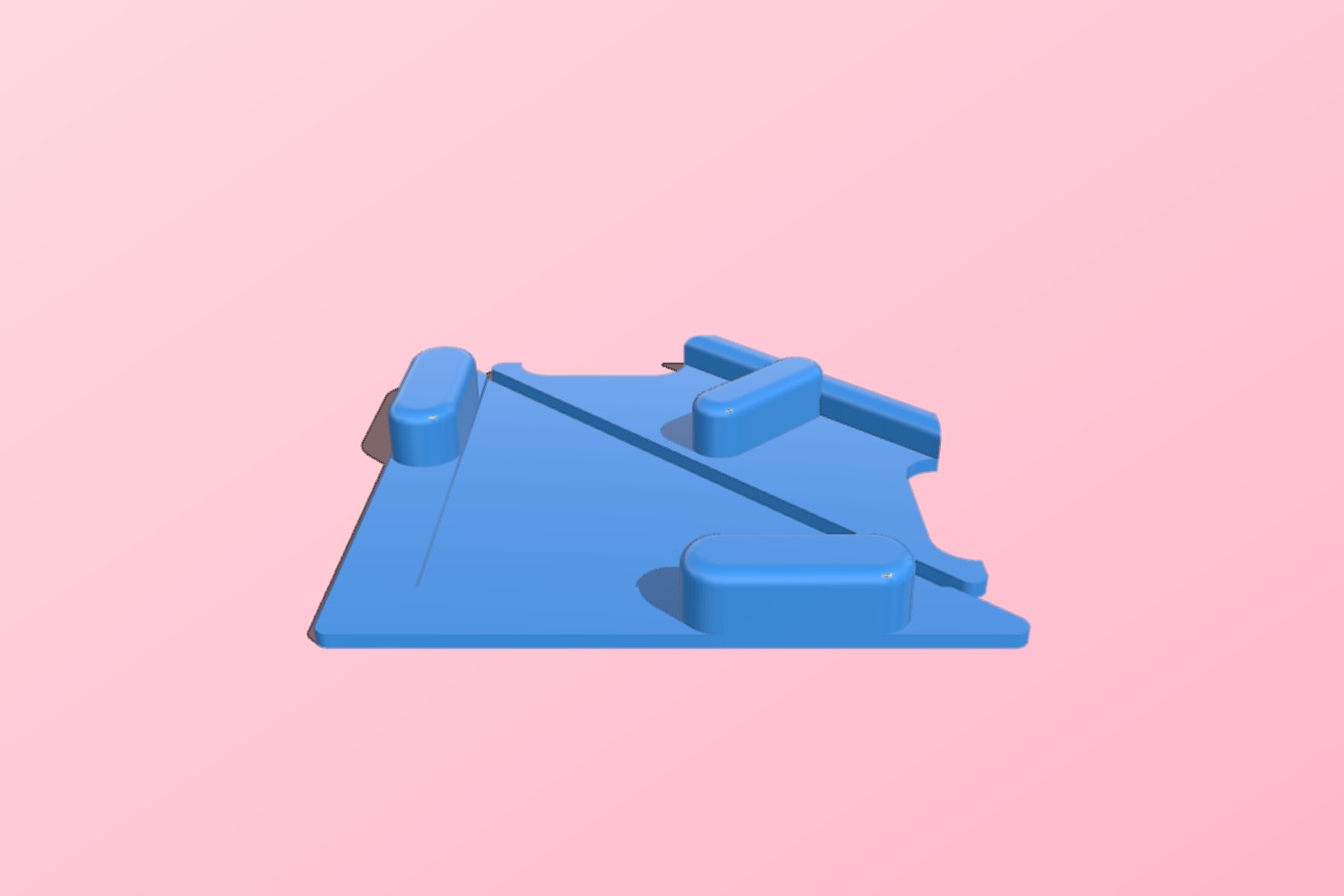 Glass Bed- Jig for cutting corners