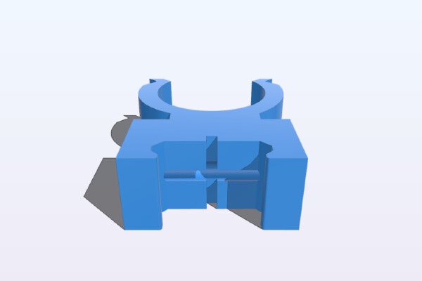 glock flash light mount | 3d print model