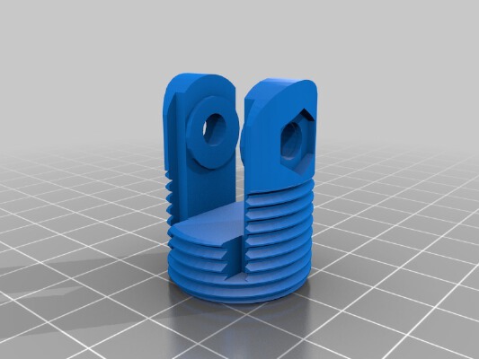 Remixed Puller to fit ender 2 Belt Rollers. | 3d print model