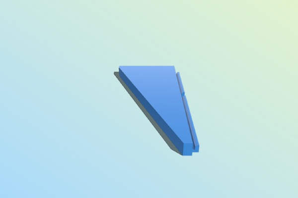Scalextric road barrier left | 3d print model