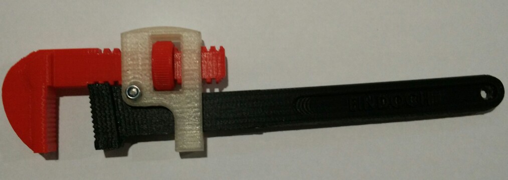 Pipe Wrench - Llave Grifa | 3d print model