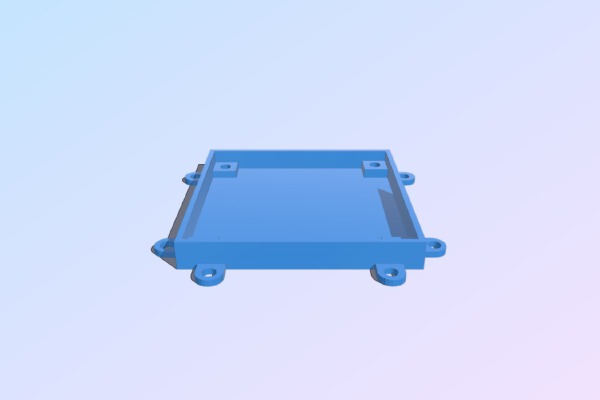 Housing for KK2 HobbyKing flight controller for Q450 Quadcopter frame | 3d print model