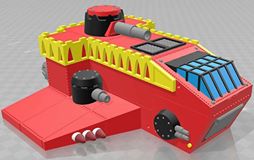 Thunderhawk Gunship 40k Scale (Original Epic) | 3d print model