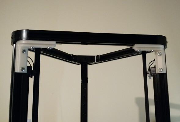 Delta Micromake D1 Corner support. | 3d print model