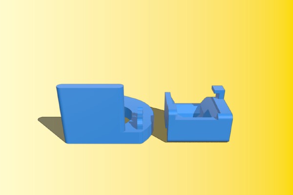 Support for Samsung Gear Fit | 3d print model