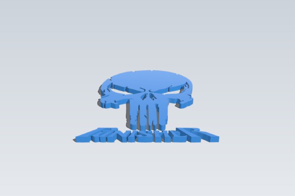 The Punisher | 3d print model