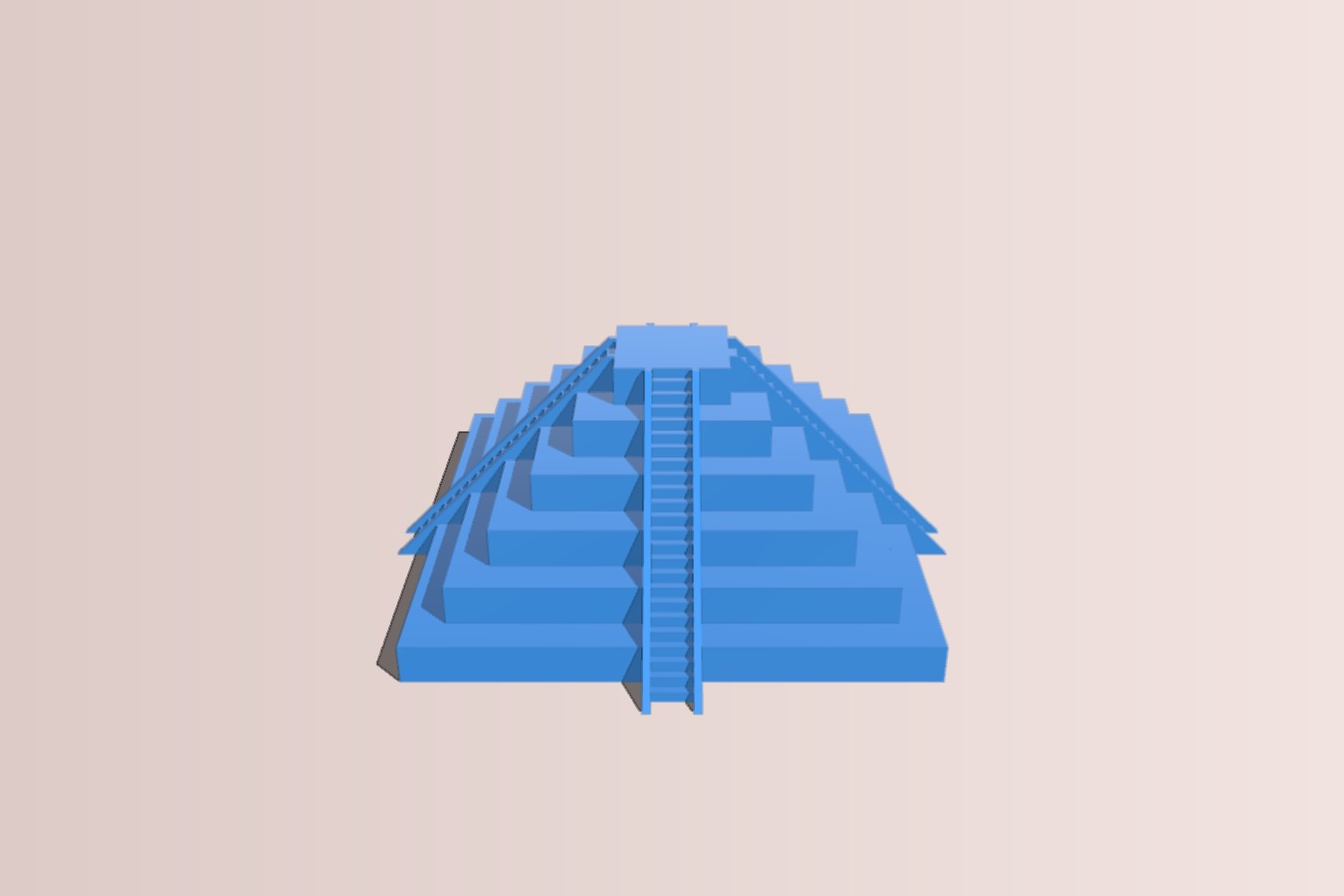 Aztec pyramid
