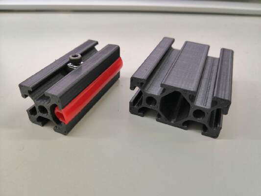 T-slotted profile 2020,2040,Connector,Nut | 3d print model