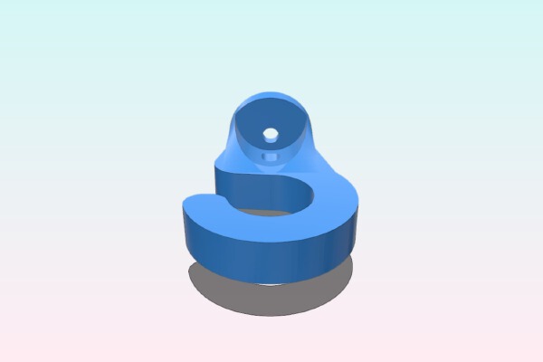 Heavy Duty Ceiling Hook | 3d print model