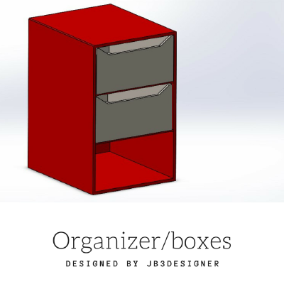 Stand Boxes | 3d print model