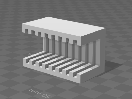 SD Card Rack | 3d print model