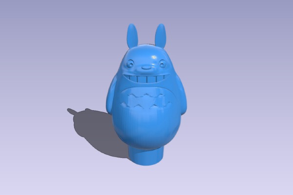Totoro Tap Handle | 3d print model