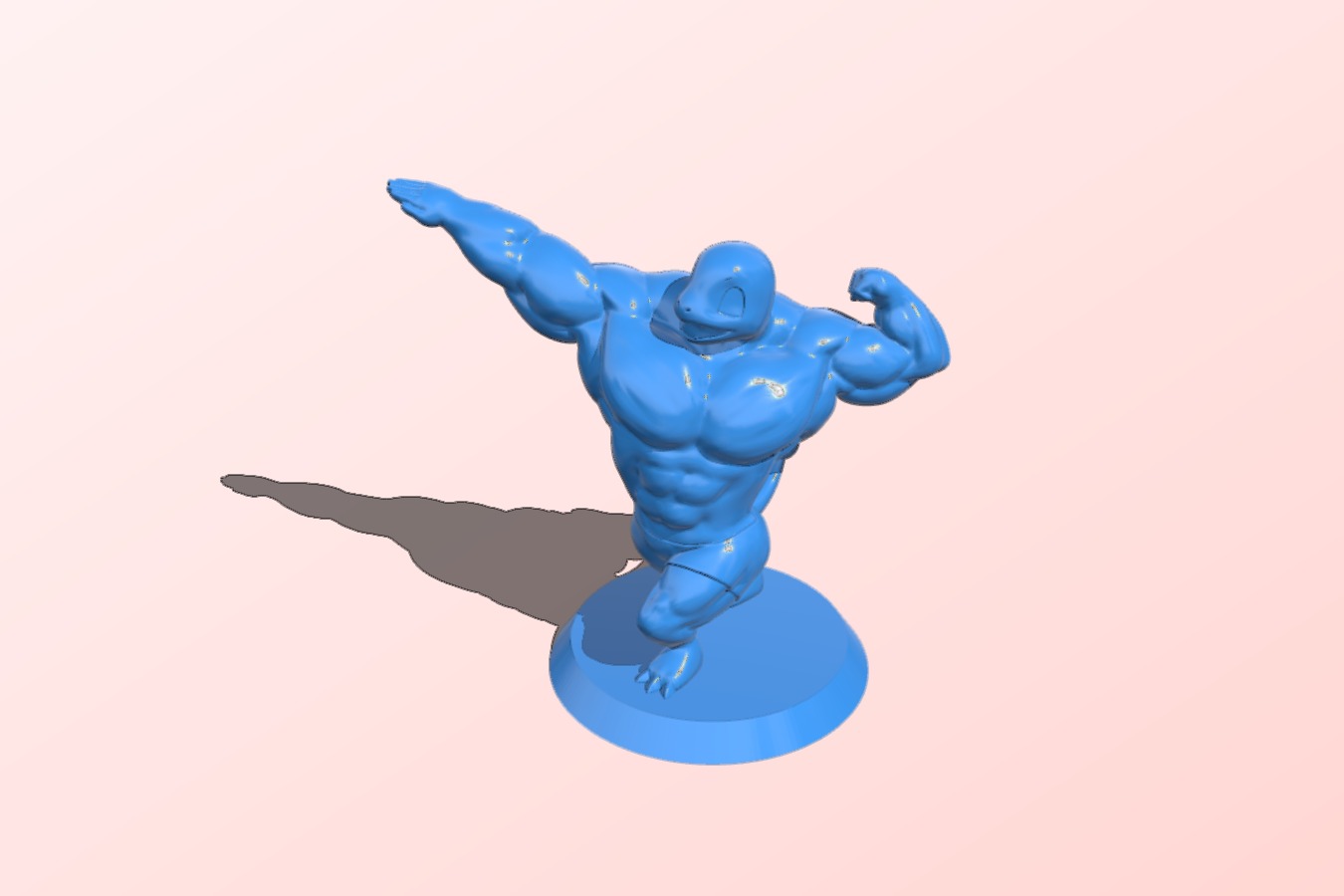 Ultra swole Charmander- Pokemon