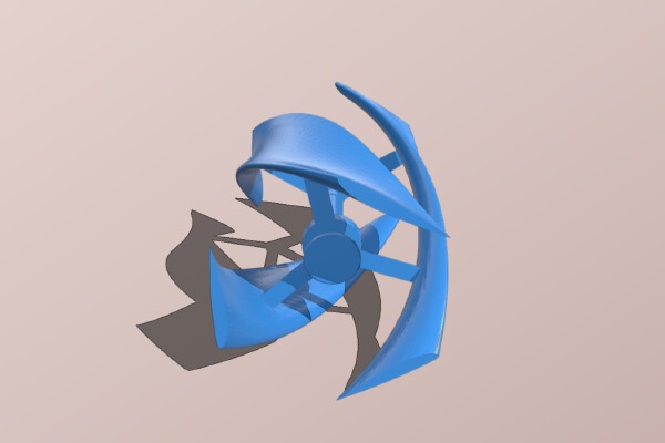 UGE HoYi! Vertical Axis Wind Turbine | 3d print model
