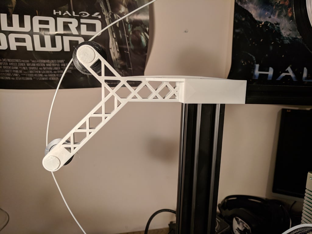 Filament guide for Ender 3