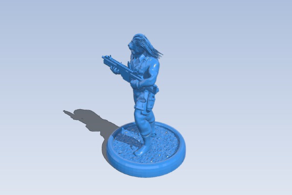 Catharian warrior | 3d print model