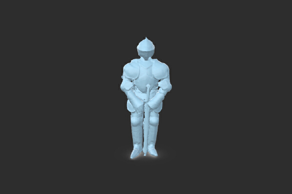 Knight in shining armor | 3d print model