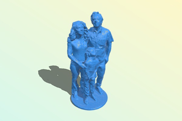 Emily, Peter & Clive | 3d print model