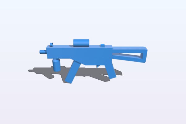 UMP 45 ACOG | 3d print model