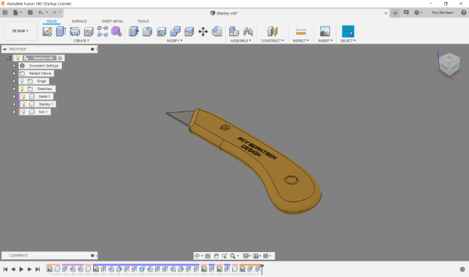 Stanley Blade Buddy | 3d print model