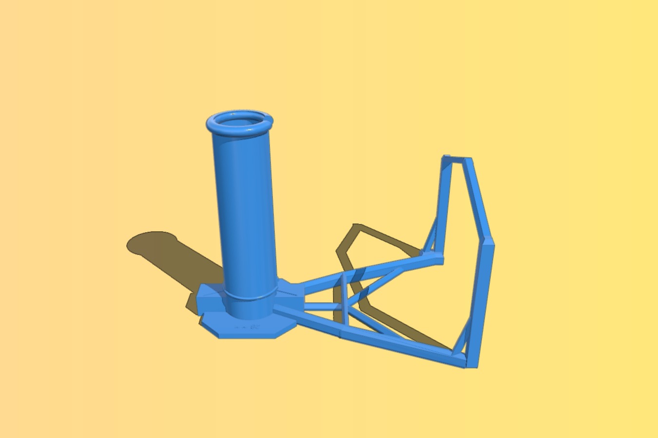 External stand for Filament Spool holder 30mm