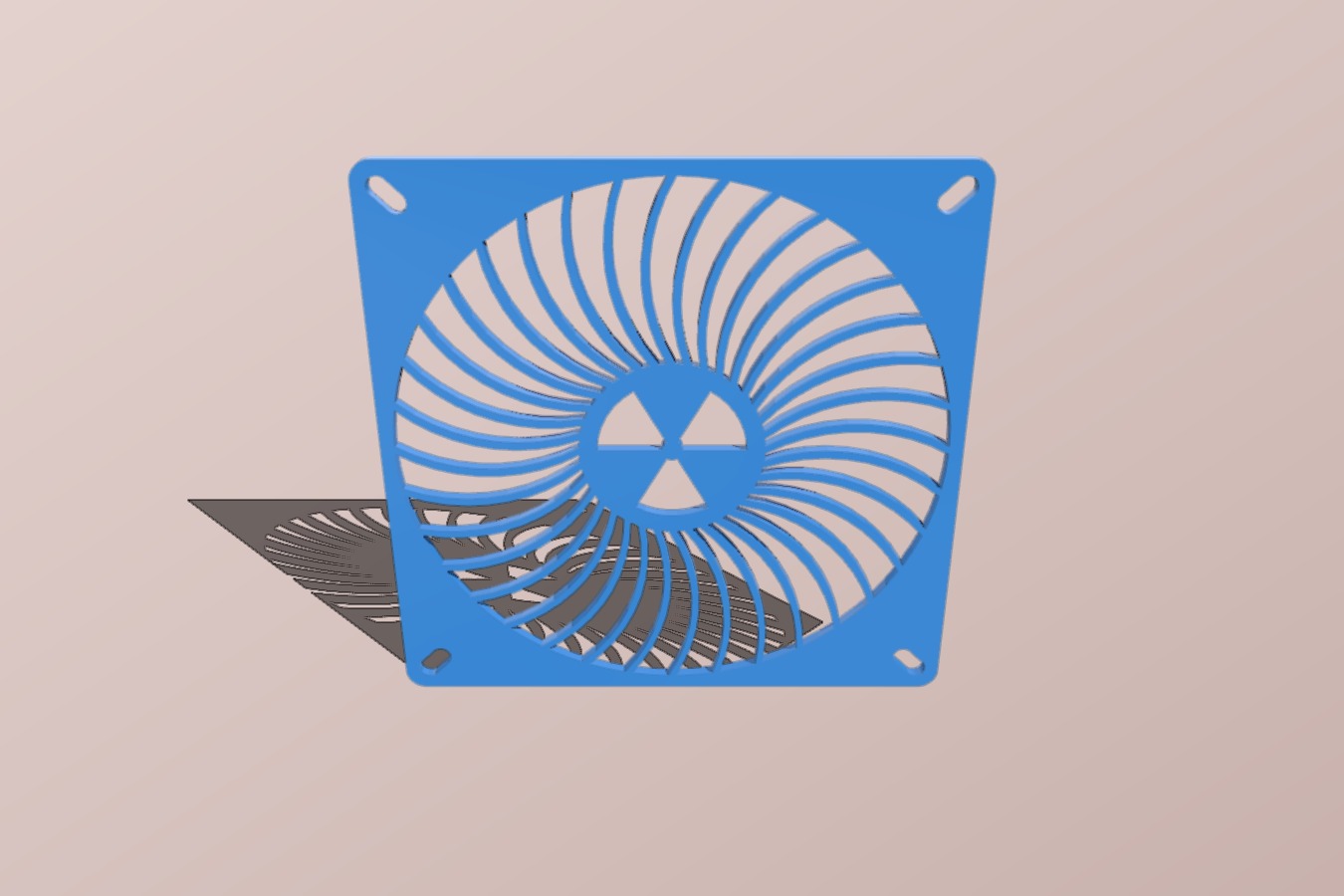 Fan grille 140mm
