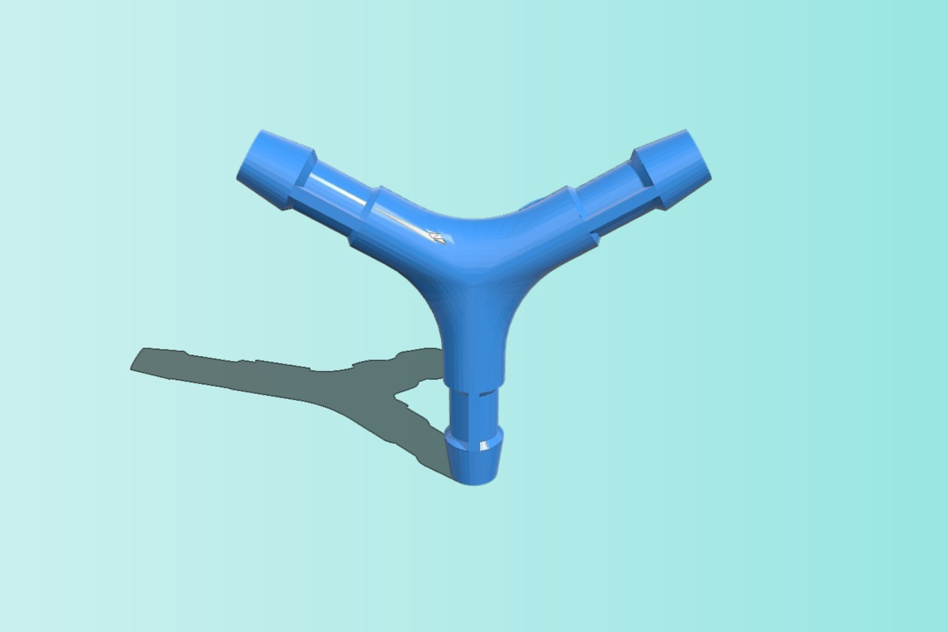 Y-Splitter V2 - 3Dponics Open-Source Gardening