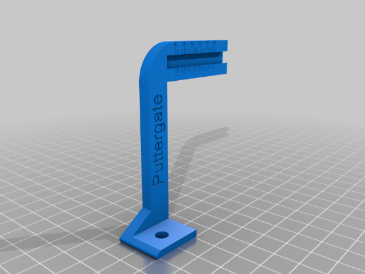 Golf putter practice gate | 3d print model