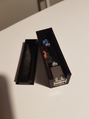 Old Beetle usb charger | 3d print model