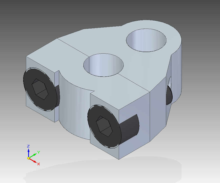 M3D Micro filament tube fitting clip