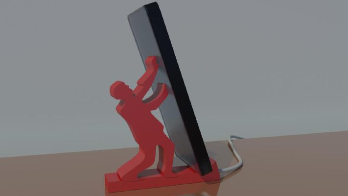 smartphone stand _ holder | 3d print model