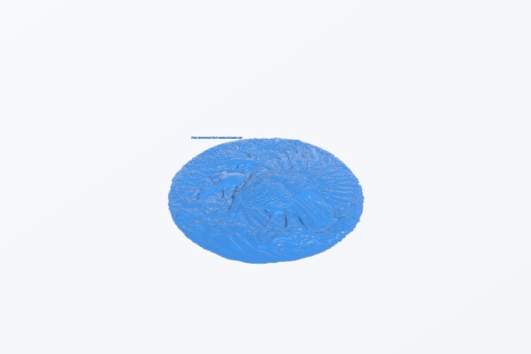 Turkey oval picture | 3d print model