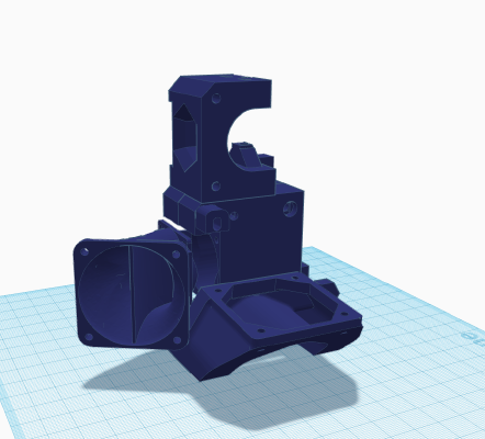 prusa i3 mk2 fan mods | 3d print model