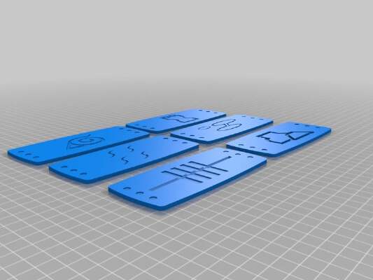 Naruto Headbands | 3d print model