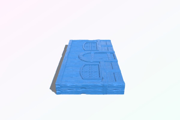 Building Facade Sample | 3d print model